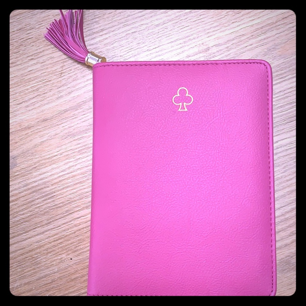 Hot Pink Zip Notebook with Lined Pages